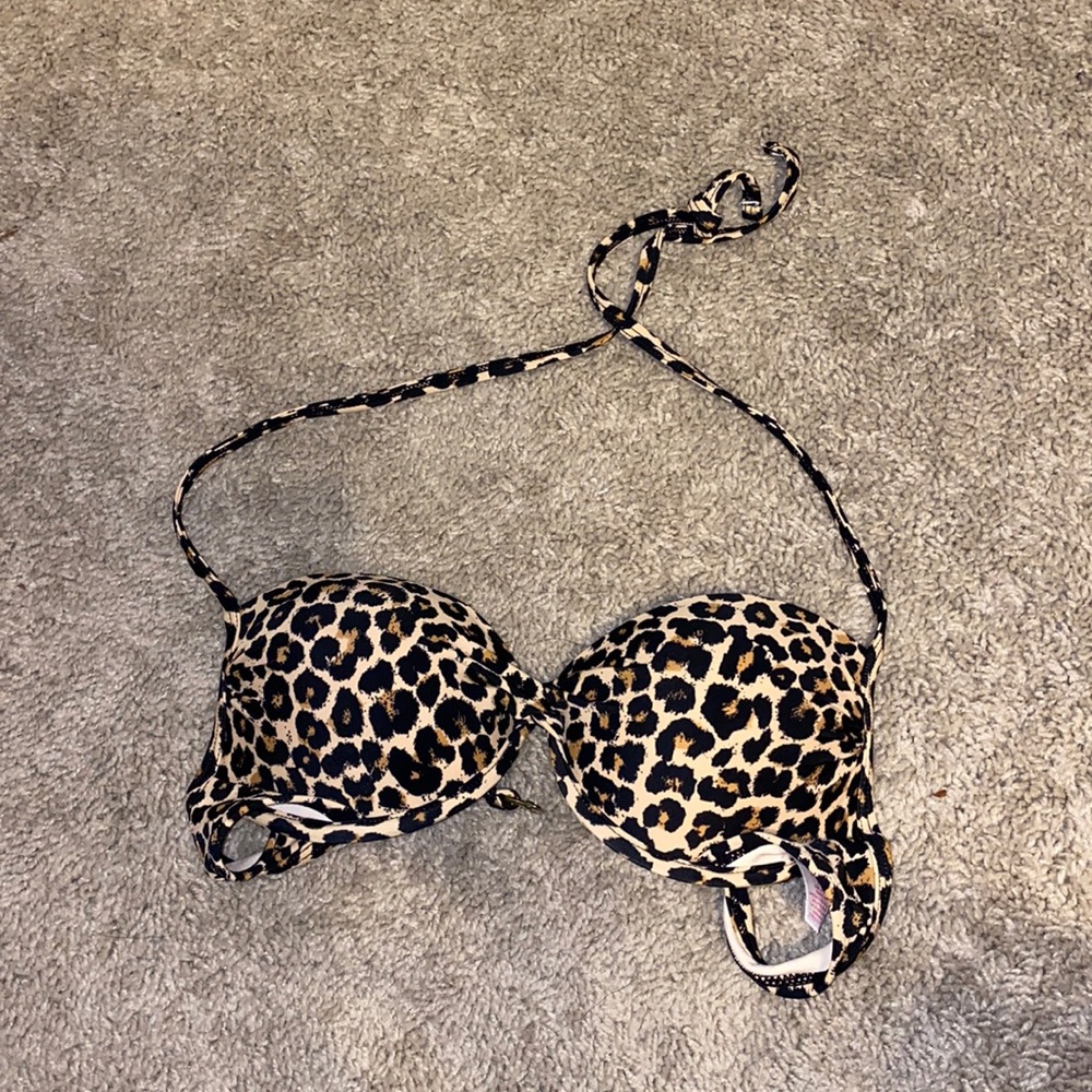 Cheetah Bikini Top